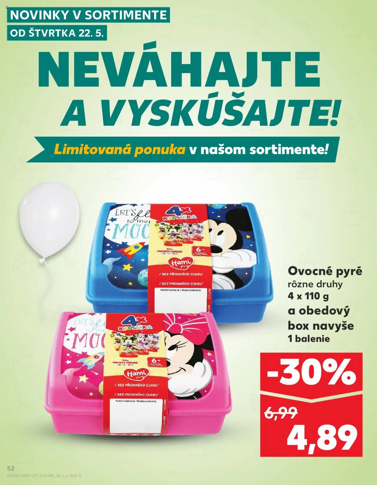 Nové Kaufland akcie – leták je platný od 22.05.2025 | Strana: 52