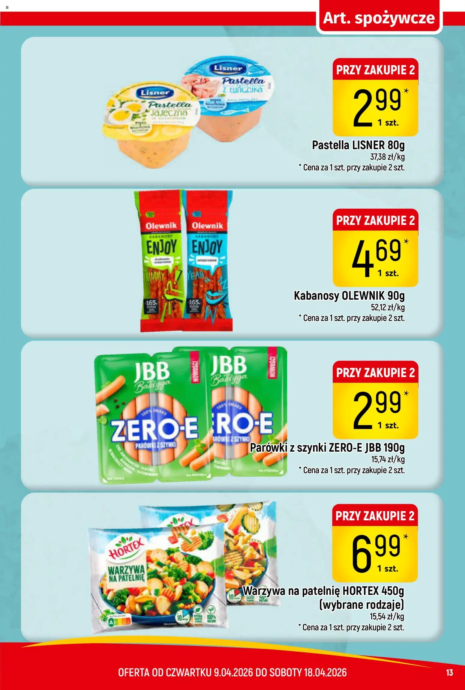 Piotruś Pan gazetka od 09.04.2026 | Strona: 13