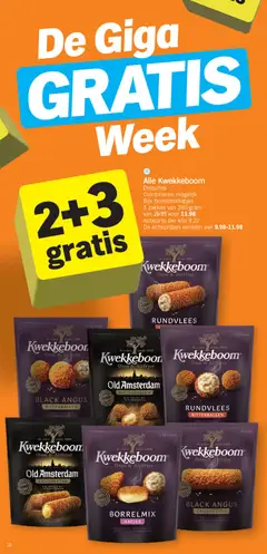 Kwekkeboom Oven & Airfryer Rundvlees, Oven & Airfryer Rundvlees, 4 stuks - Voorbeeld van een folder van Albert Heijn, geldig van 01.12.2025 | Pagina: 12 | Producten: Oven, Rundvlees