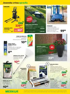 Novi Merkur katalog ponudbe – veljaven od 03.09.2025 | Stran: 25 | Izdelki: Kosilnica, Robotska kosilnica
