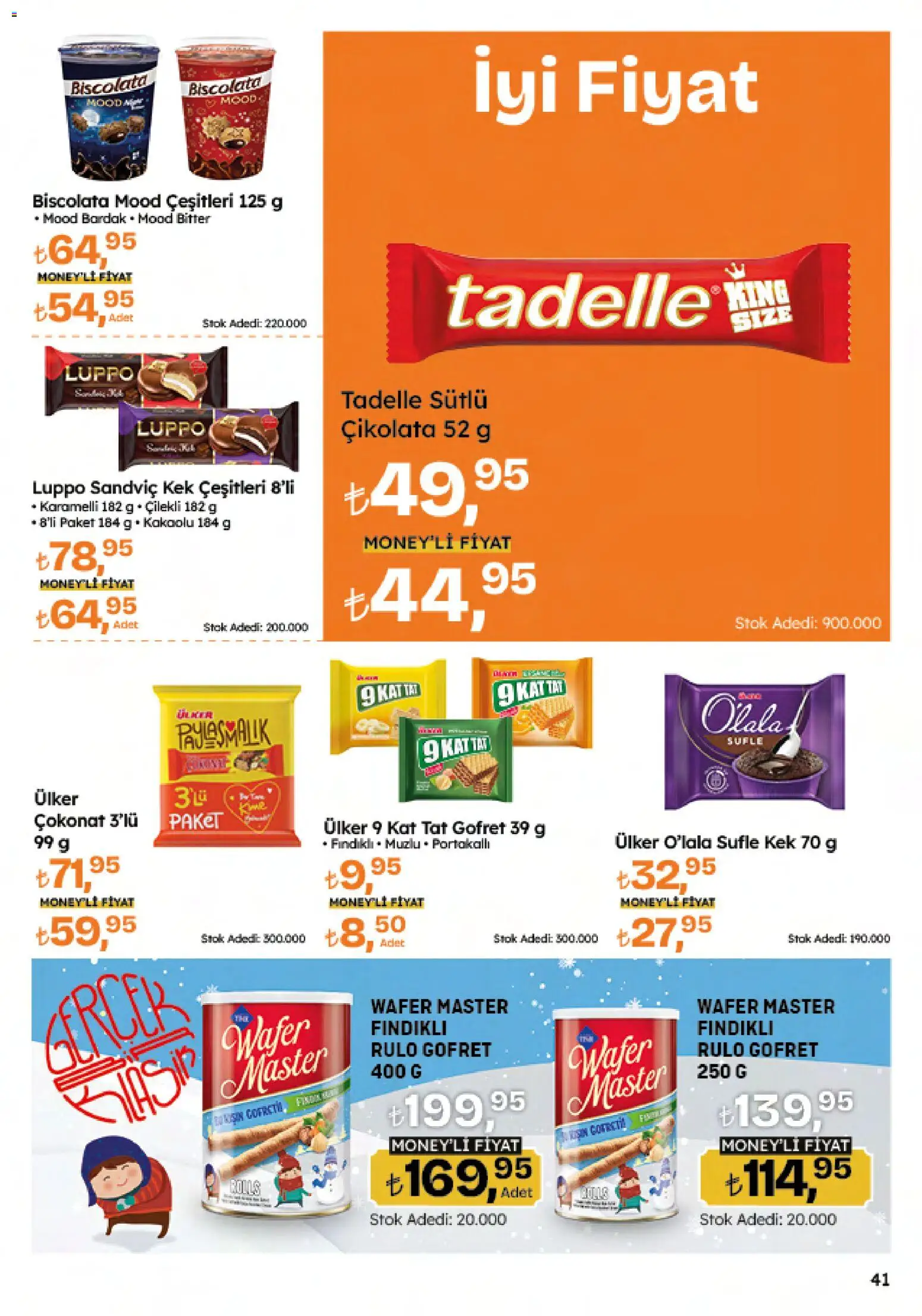 Migros Black Friday - 20.11.2025 tarihinden itibaren geçerlidir | Sayfa: 41 | Ürünler: Gofret, Çikolata, Atlet
