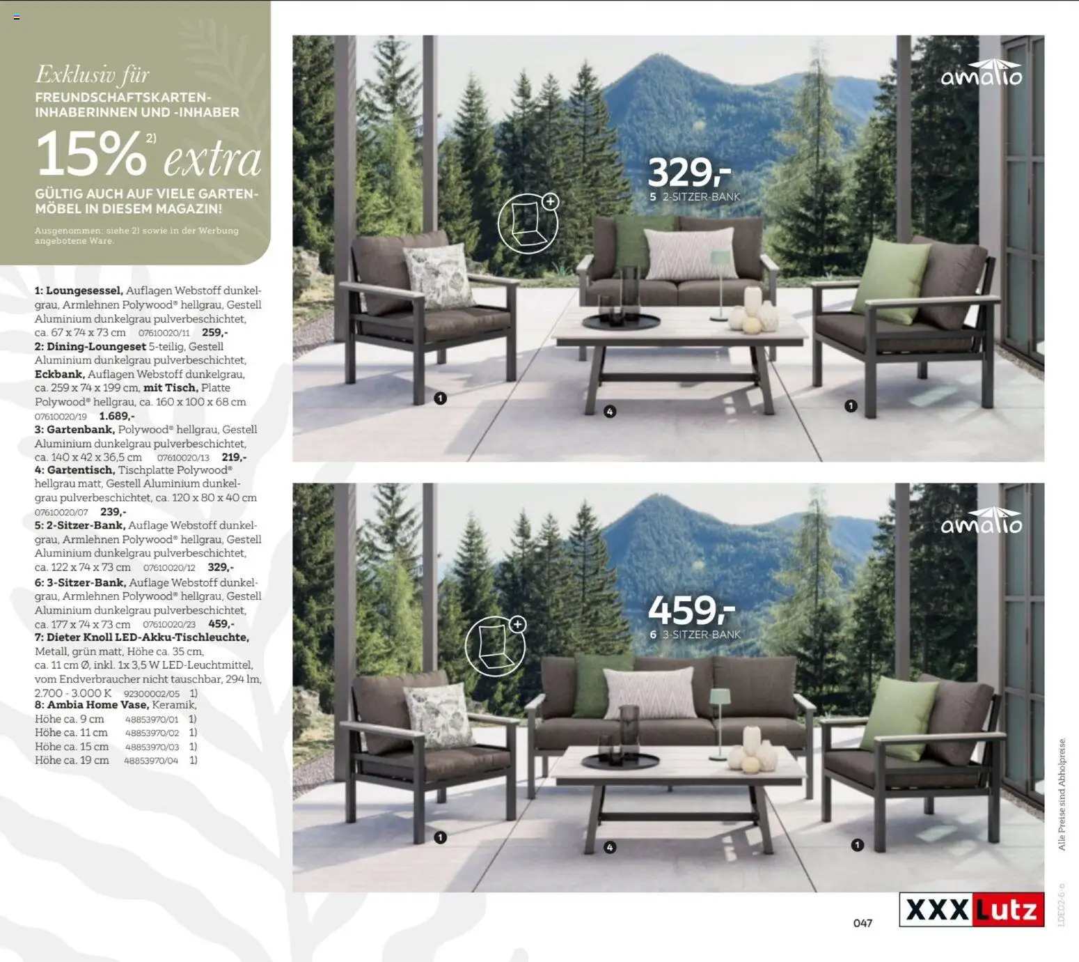 XXXL Lutz My Home Garten – gültig ab 23.02.2026 | Seite: 47