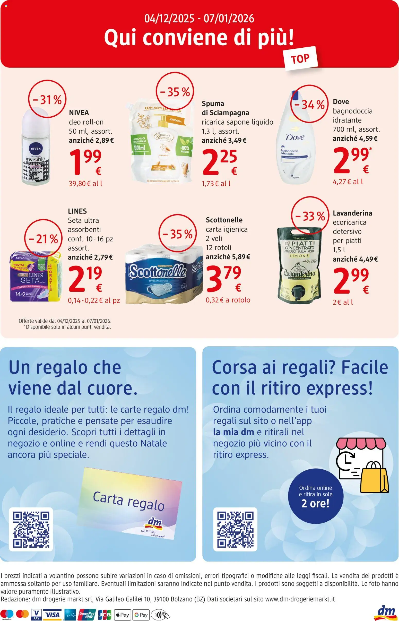 Volantino dm drogerie markt del 04.12.2025 | Pagina: 16