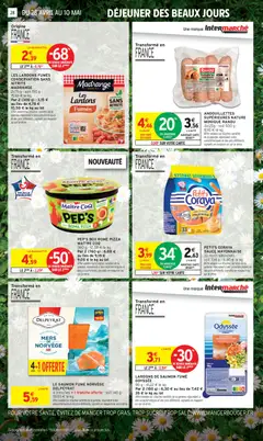 Intermarché - Prévisualisation de PEP'S BOX ROME PIZZA MAÎTRE COQ, 380 g valide à partir de 28.04.2026 | Page: 20 | Produits: Volaille, Lardons, Saumon fumé, Mayonnaise