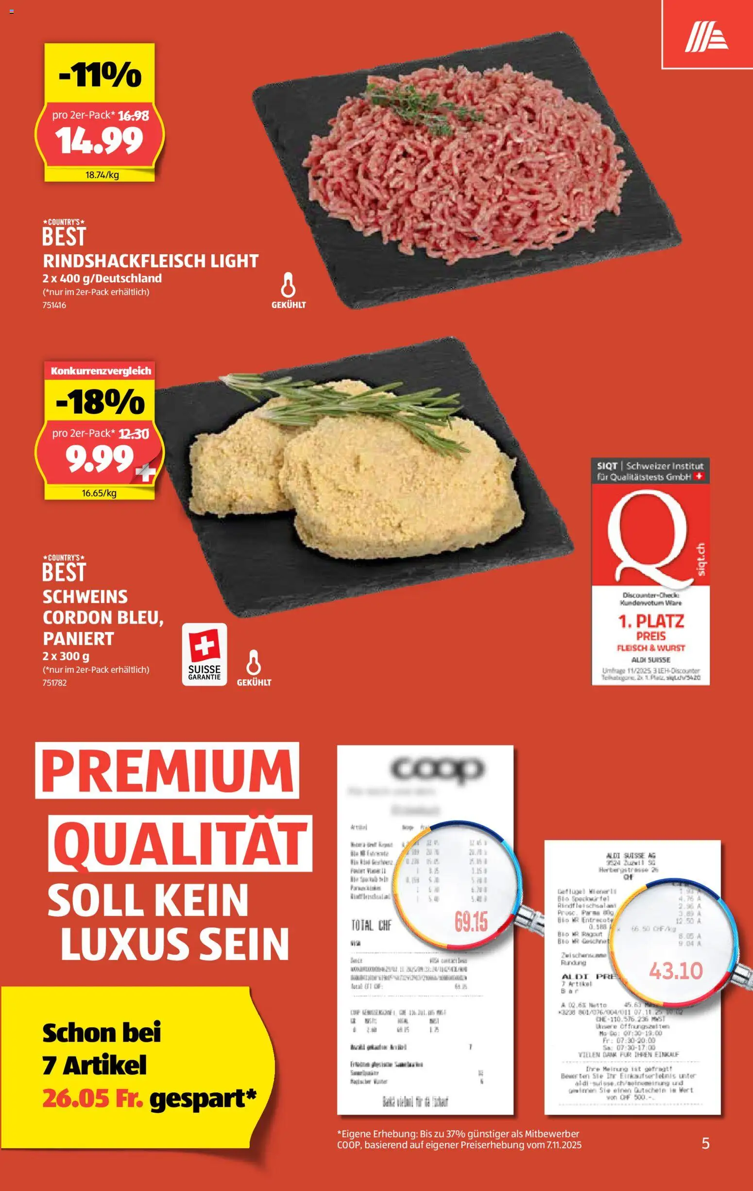 Aldi Aktionen – gültig ab 08.01.2026 | Seite: 6 | Produkte: Wurst