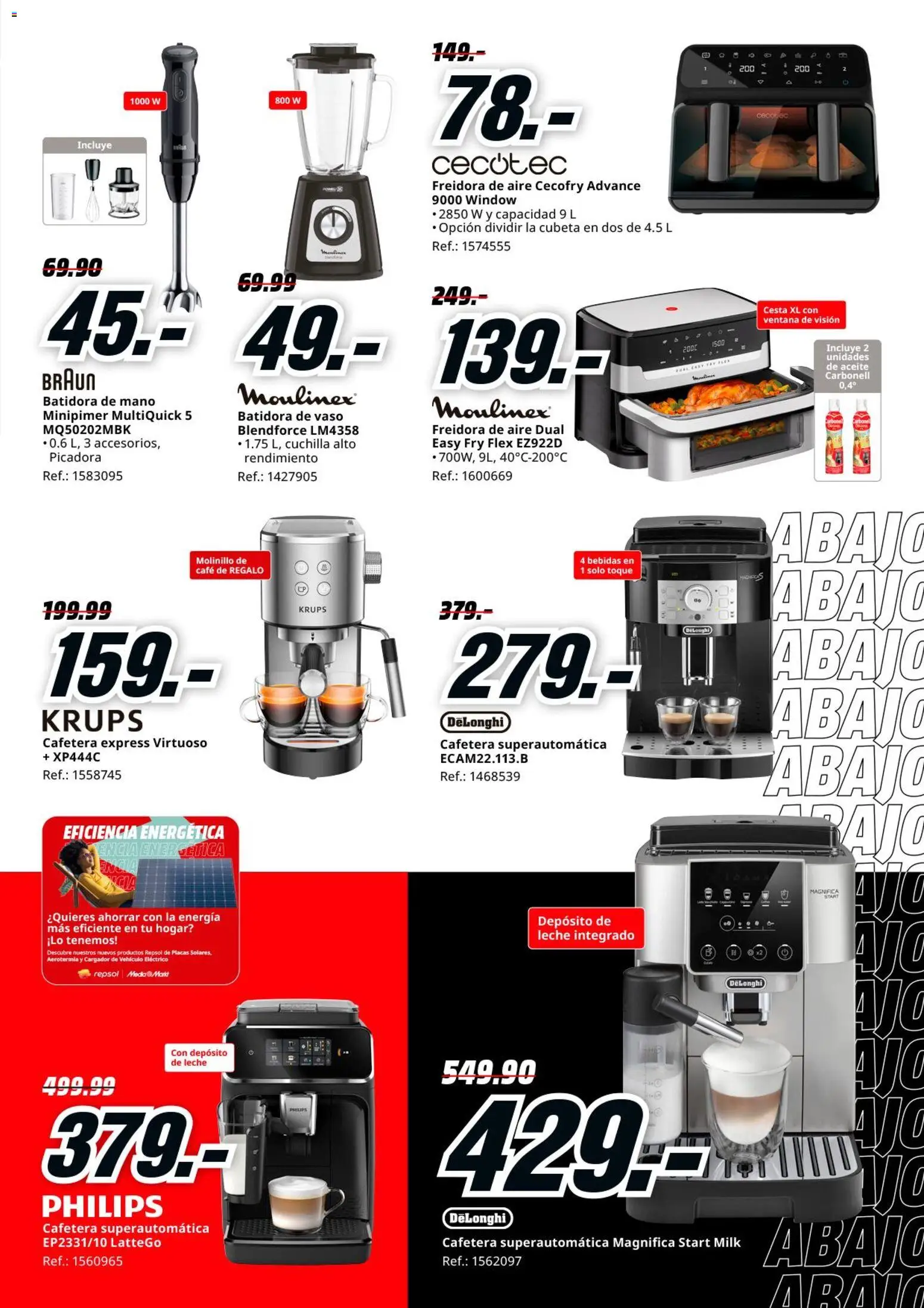 Media Markt folleto │ válido desde el 14.01.2026 | Página: 19 | Productos: Leche, Cafetera, Freidora, Cesta