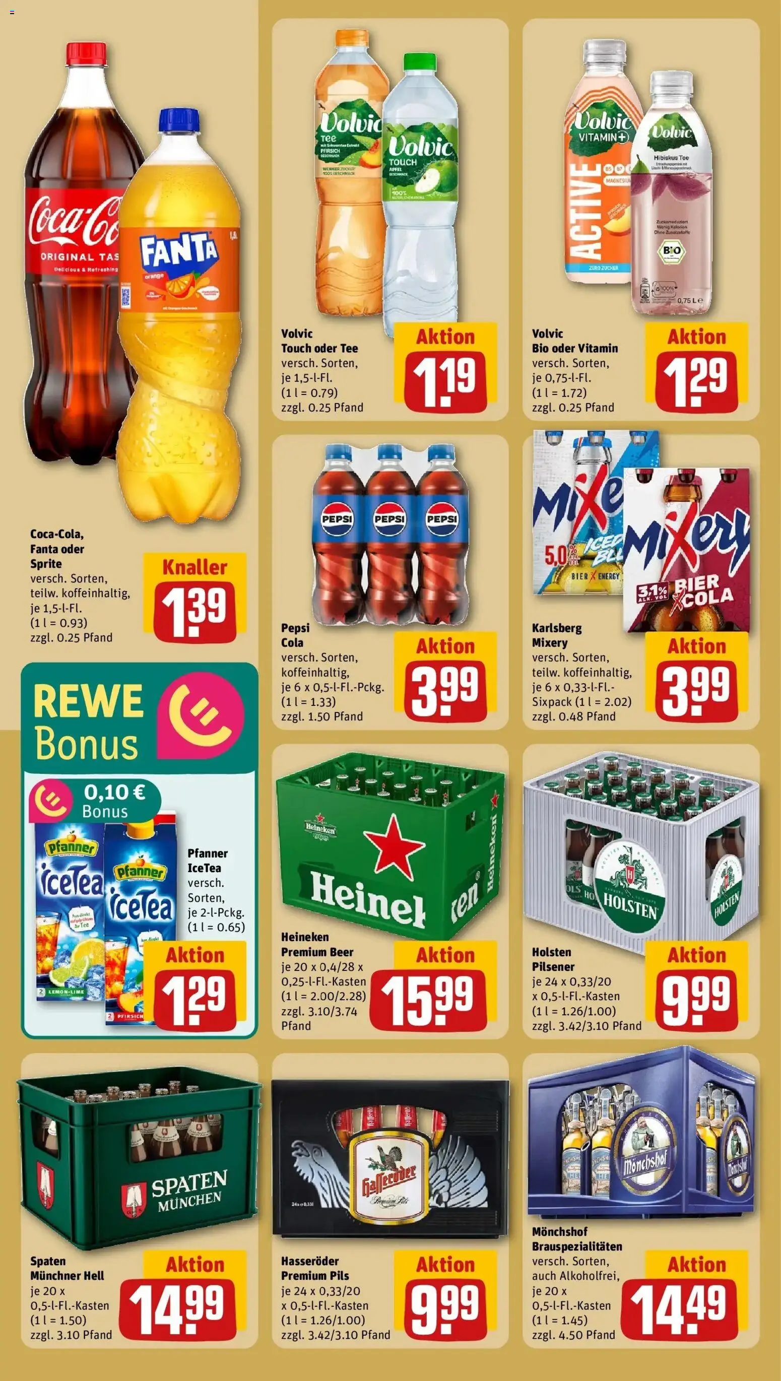 Rewe prospekt St. Michaelisdonn	 – gültig ab 09.02.2026 | Seite: 20 | Produkte: Fanta, Pfirsich, Pepsi, Hasseröder