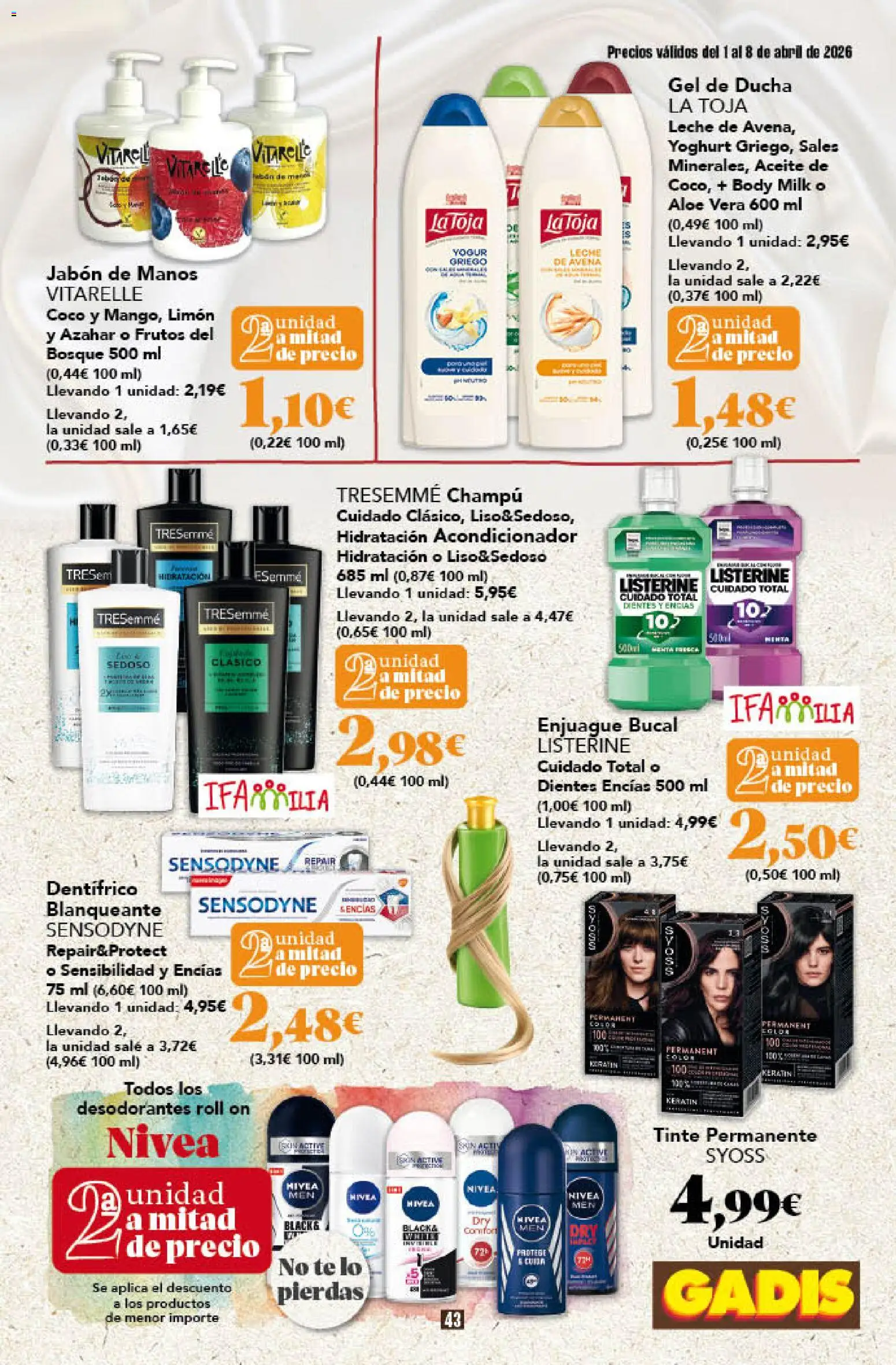 Gadis folleto │ válido desde el 01.04.2026 | Página: 43