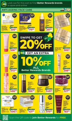 Dis-Chem specials catalogue – valid from 21.10.2025 | Page: 20 | Products: Serum, Mask, Sunscreen, Peach