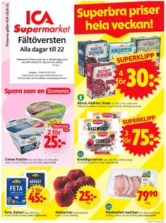 ICA Supermarket - Stockholm - Förhandsvisning av reklamblad från butik ICA Supermarket aktuell från 04.08.2025