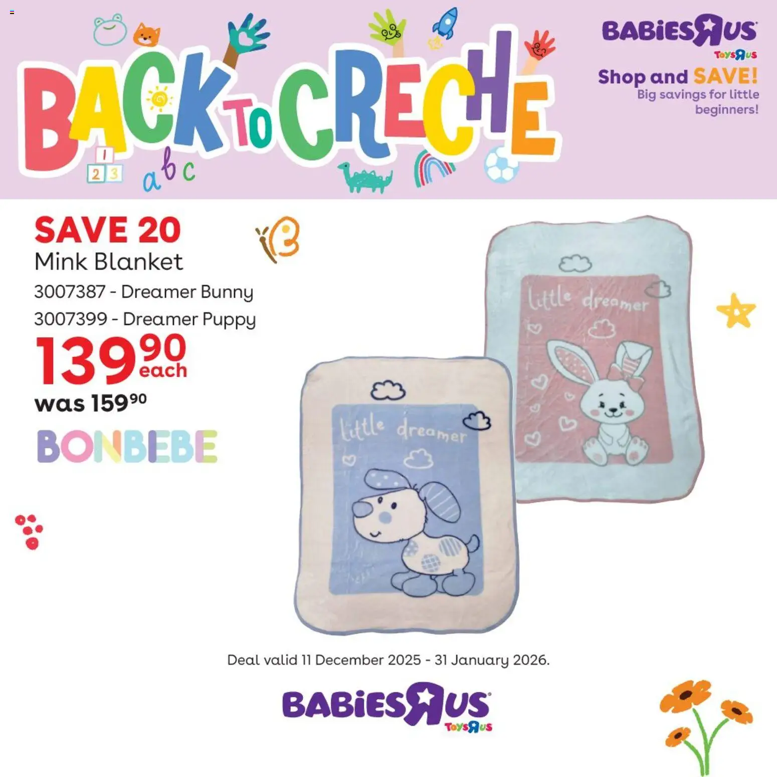 New Babies R Us catalogue – valid from 11.12.2025 | Page: 3 | Products: Blanket