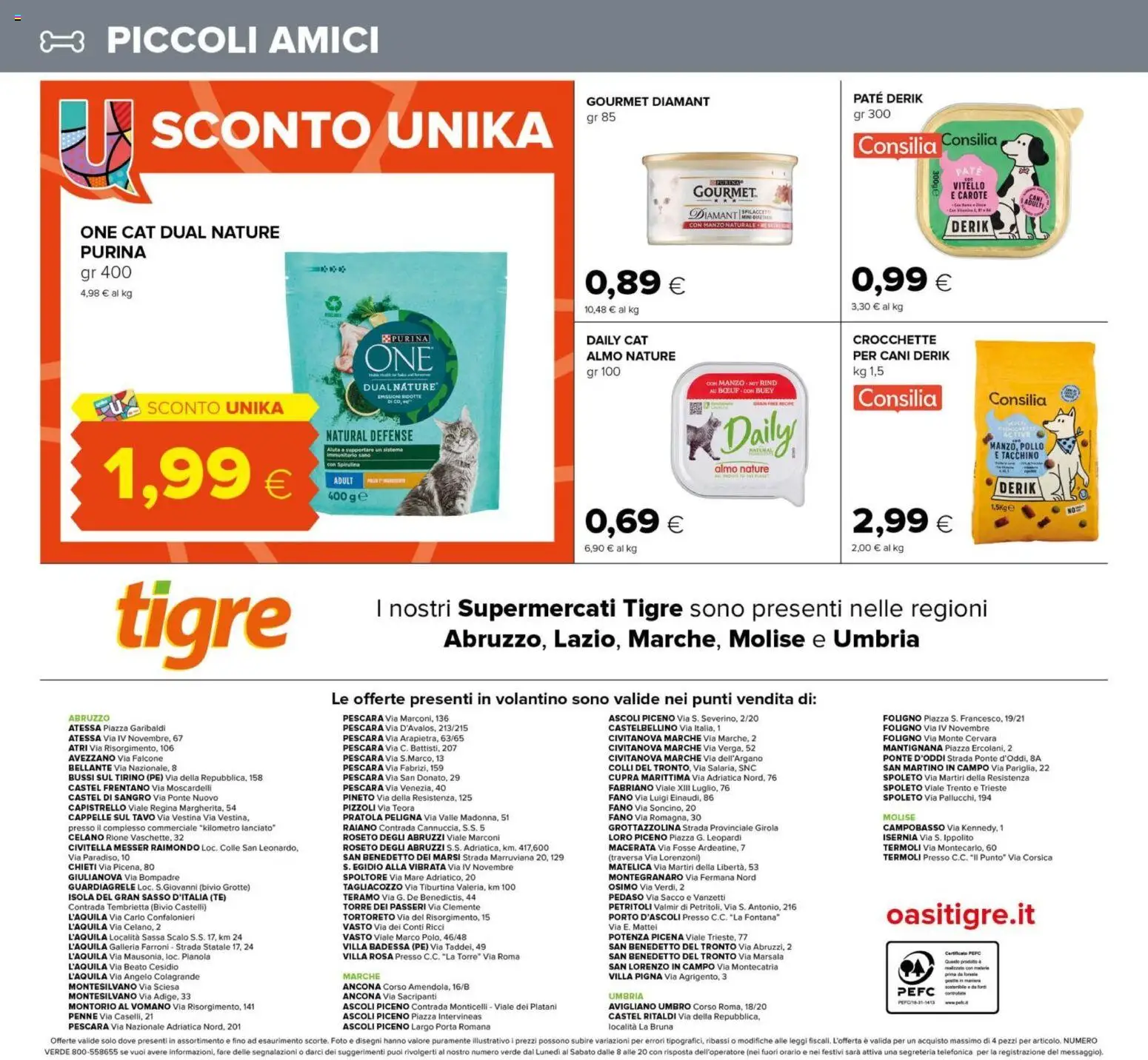 Volantino Tigre del 25.03.2026 | Pagina: 32 | Prodotti: Pollo, Manzo, Tacchino, Penne