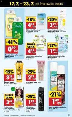 Biedronka leták │ platný od 17.07.2025 | Strana: 39 | Produkty: Nivea, Maska, Odličovač, Odličovač očí