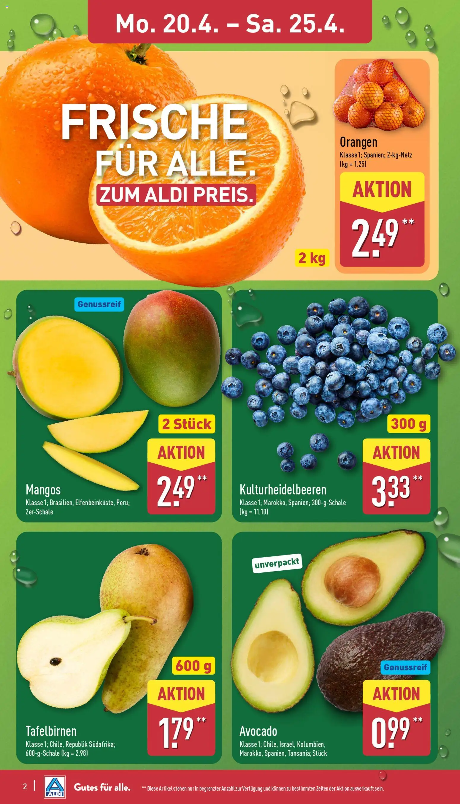 Aldi Prospekt 	 – gültig ab 20.04.2026 | Seite: 2