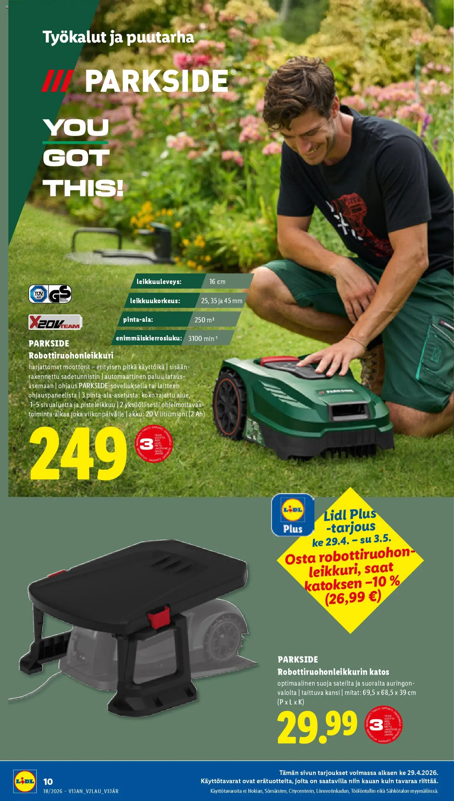 Lidl tarjoukset – voimassa 29.04.2026 alkaen | Sivu: 16