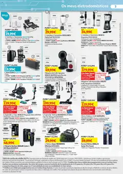 Pré-visualização Auchan - Tecno 25 dias válido de 02.10.2025 | Página: 3 | Produtos: Ferro a vapor, Base, Óleo, Café