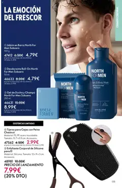Vista previa Oriflame - Catálogo Campaña 14 válido desde el 08.10.2025 | Página: 135 | Productos: Champú, Jabón, Jabón en barra, Ducha