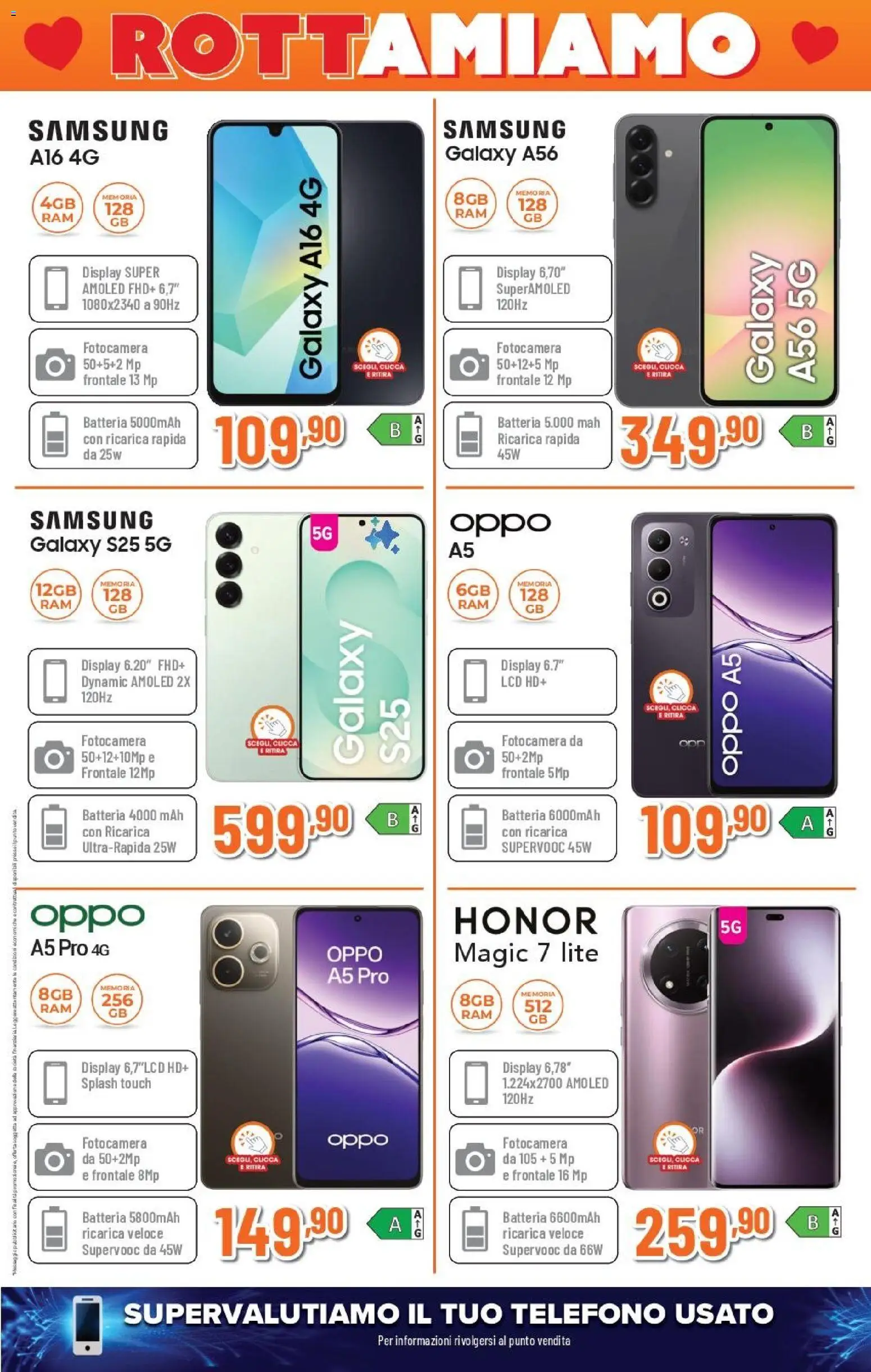 Volantino Expert del 29.01.2026 | Pagina: 28 | Prodotti: Telefono, Fotocamera, Batteria, Samsung