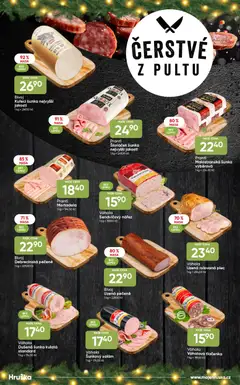 Náhled letáku Hruška katalog od 05.11.2025 | Strana: 6 | Produkty: Šunka, Kuřecí šunka, Šunkový salám, Tlačenka