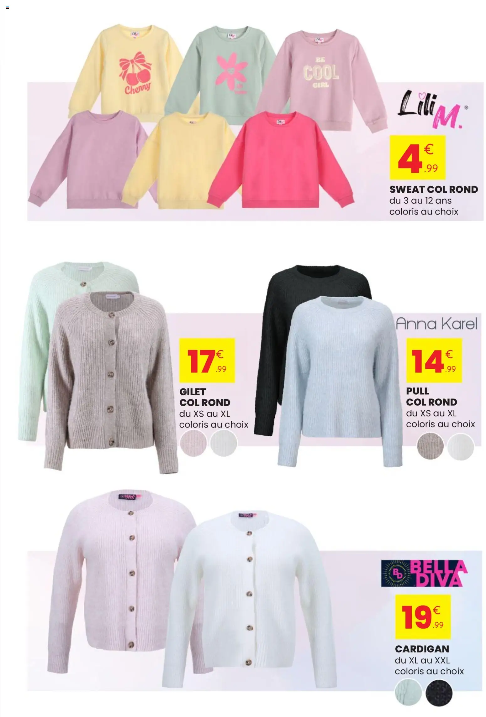 {H1} | Page: 7 | Produits: Cardigan, Pull, Gilet