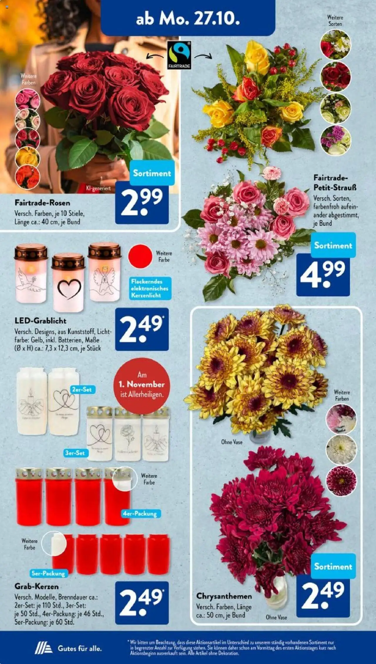 Aldi Süd Prospekt 	 – gültig ab 27.10.2025 | Seite: 6 | Produkte: Vase