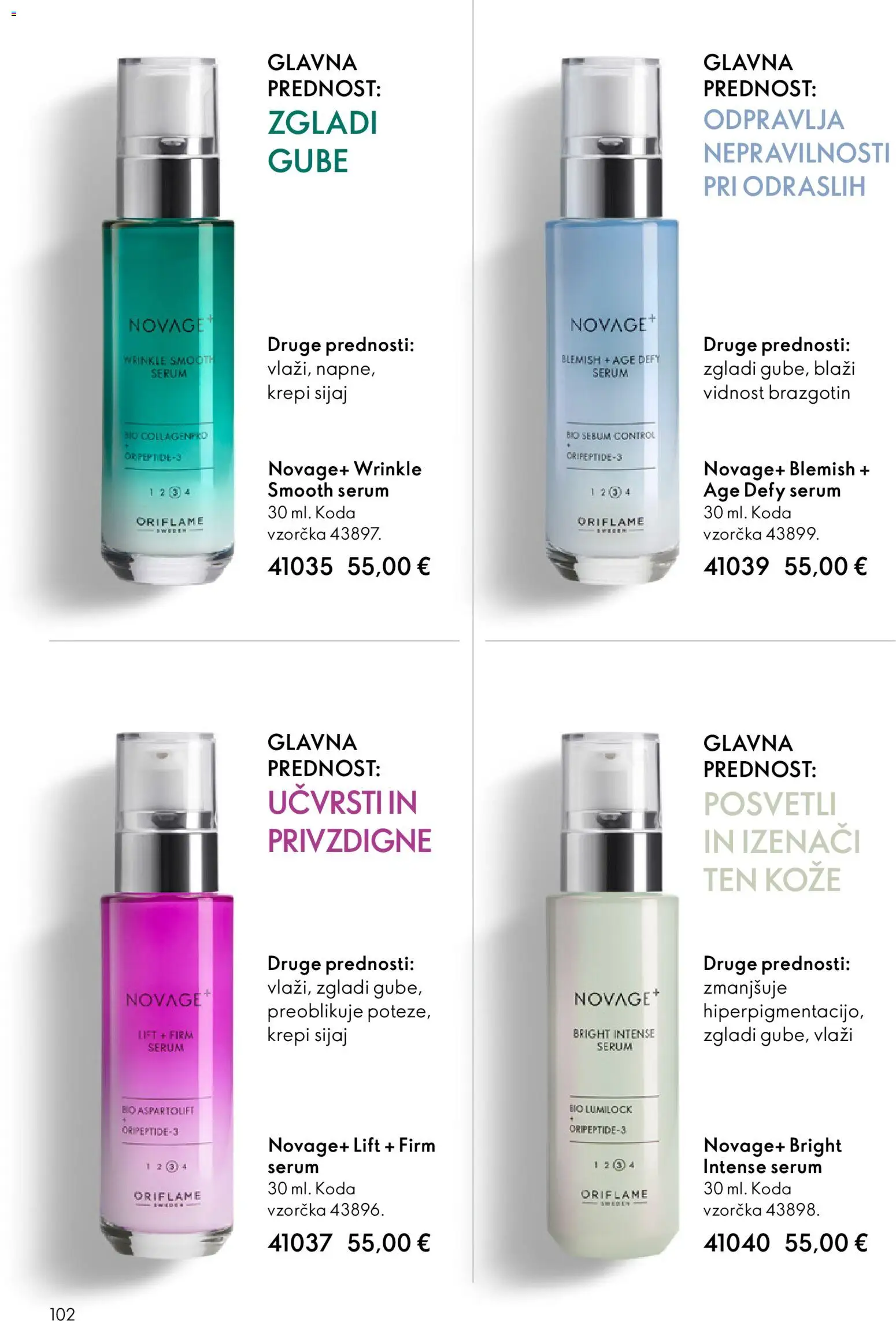 Novi Oriflame katalog ponudbe – veljaven od 19.11.2025 | Stran: 102