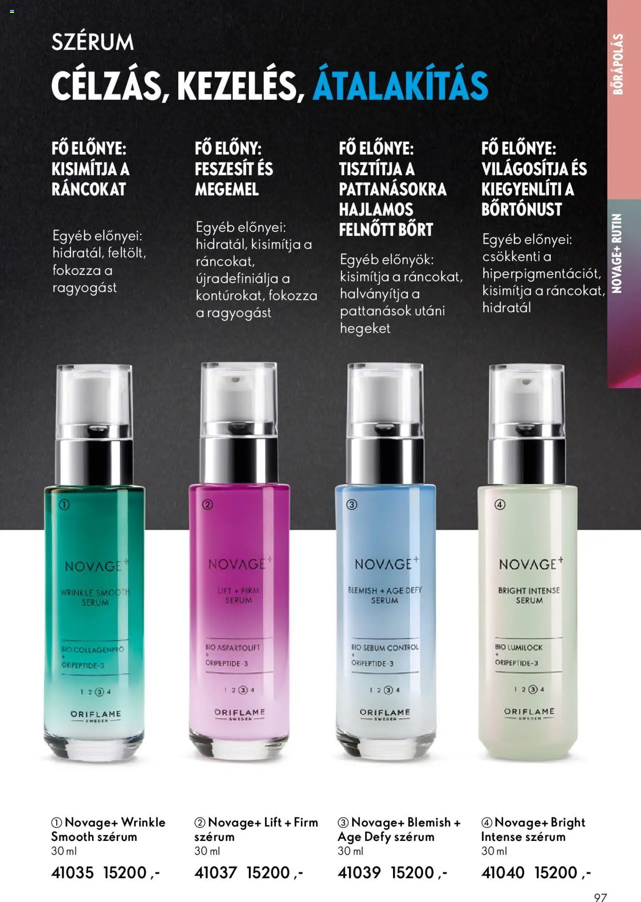 Oriflame akciós ujság - amely érvényes a következő dátumtól: 01.10.2025 | Oldal: 97