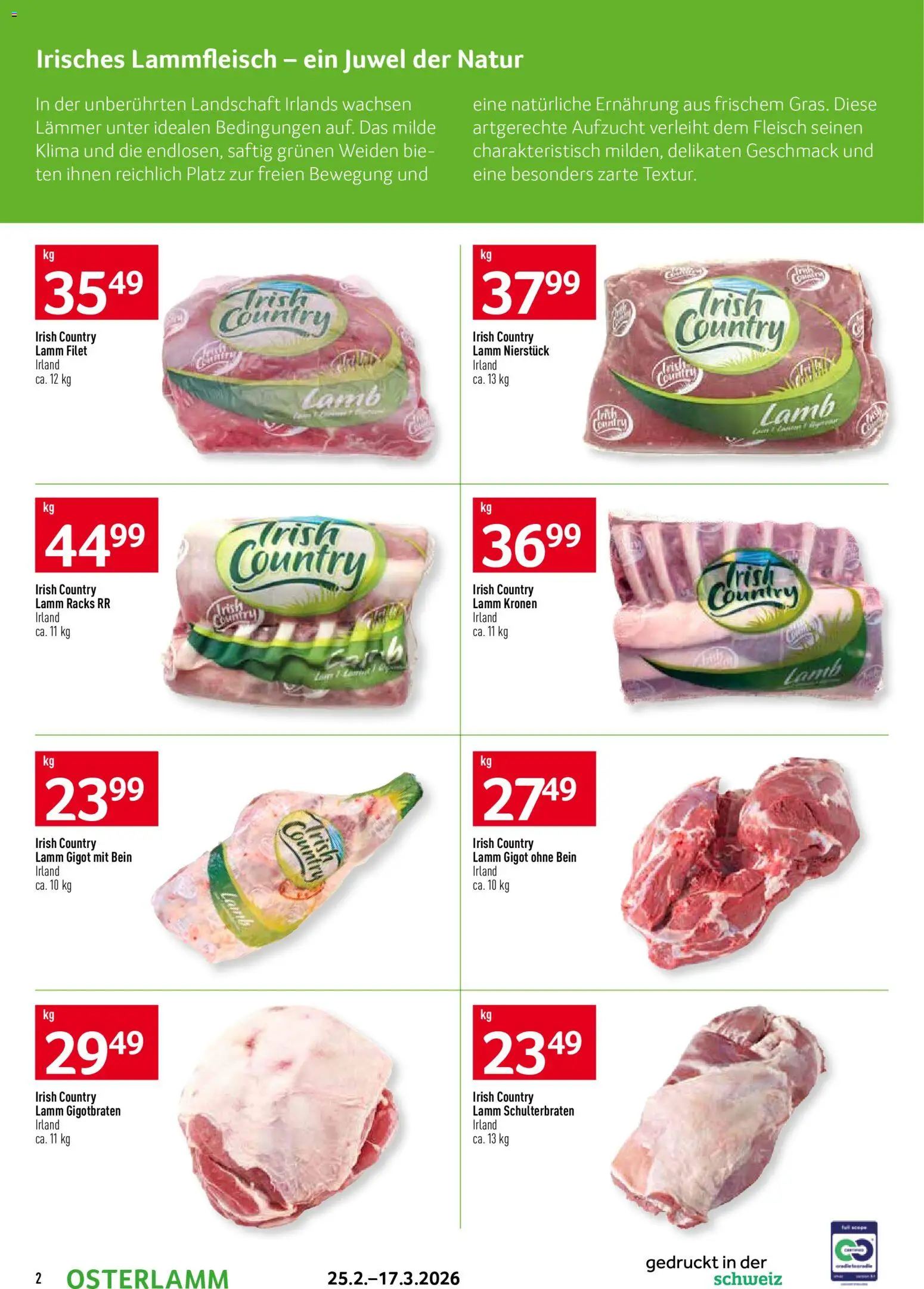 Prodega Aktionen Osterlamm – gültig ab 25.02.2026 | Seite: 2