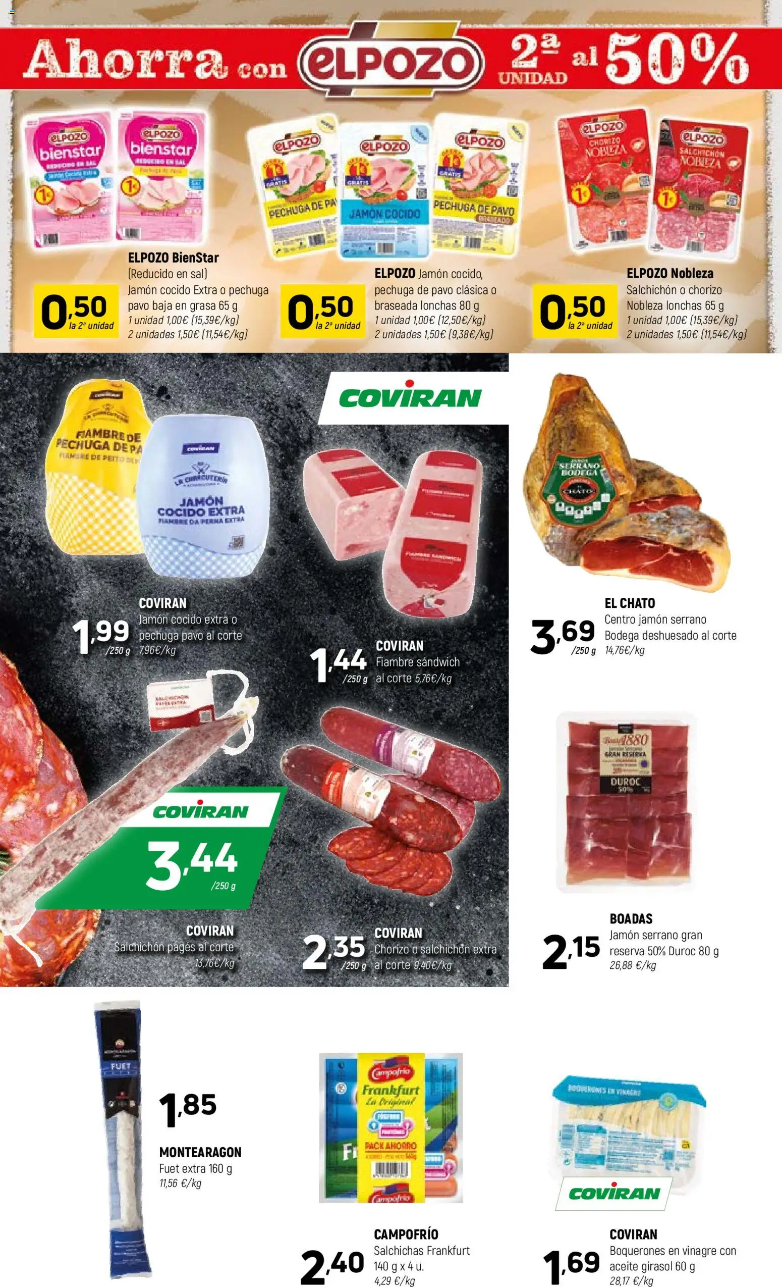 Coviran - Vizcaya │ válido desde el 02.01.2026 | Página: 4 | Productos: Jamón serrano, Aceite, Jamón, Jamón cocido