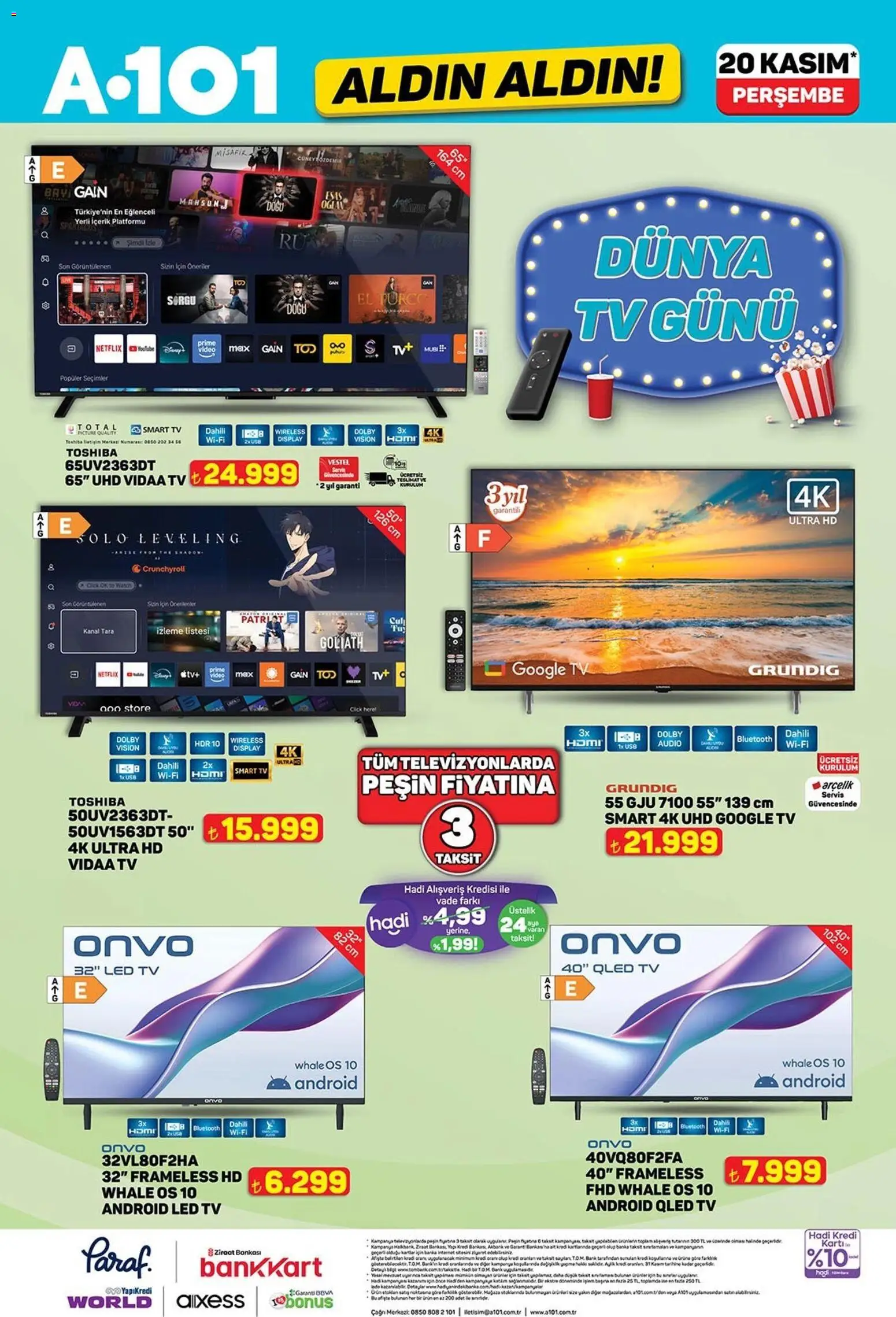 A101 Katalog Aldın Aldın - 20.11.2025 tarihinden itibaren geçerlidir | Sayfa: 4