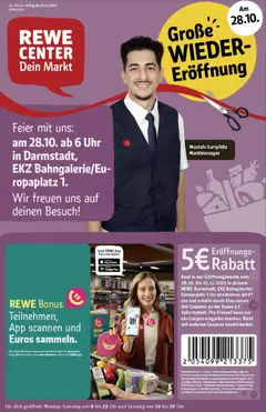 Rewe prospekt Darmstadt	 ab 26.10.2025 gültig