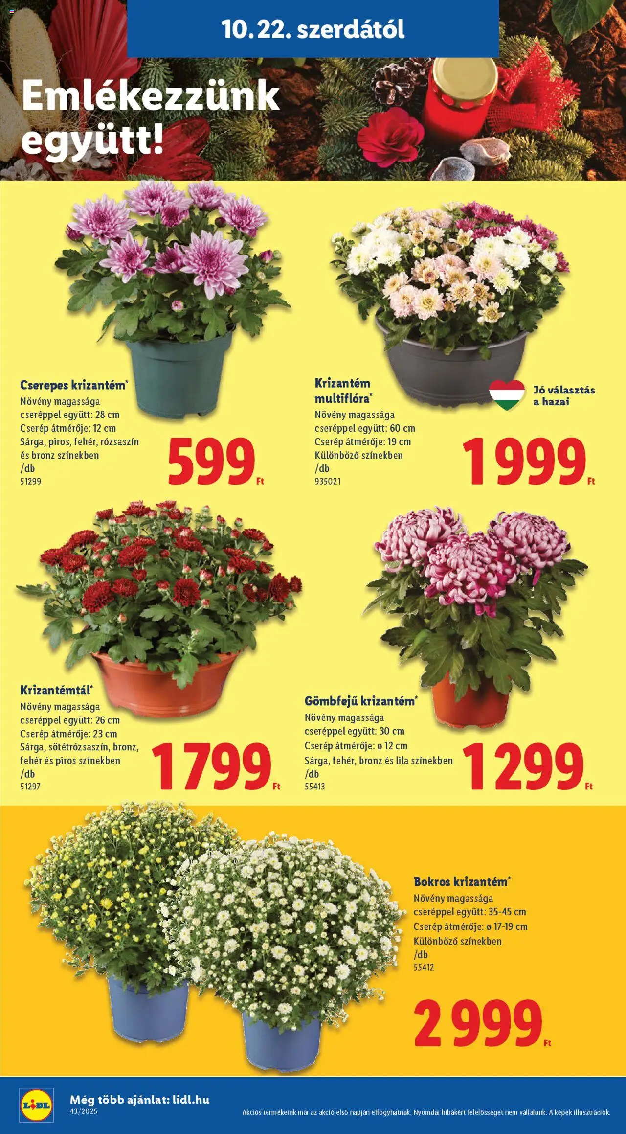 Lidl akciós ujság - amely érvényes a következő dátumtól: 22.10.2025 | Oldal: 18