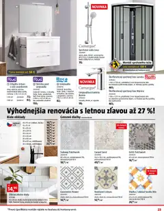 Bauhaus katalóg │ platný od 04.08.2025 | Strana: 23 | Produkty: Zrkadlo, Skrinka, Poličky, Dlažba