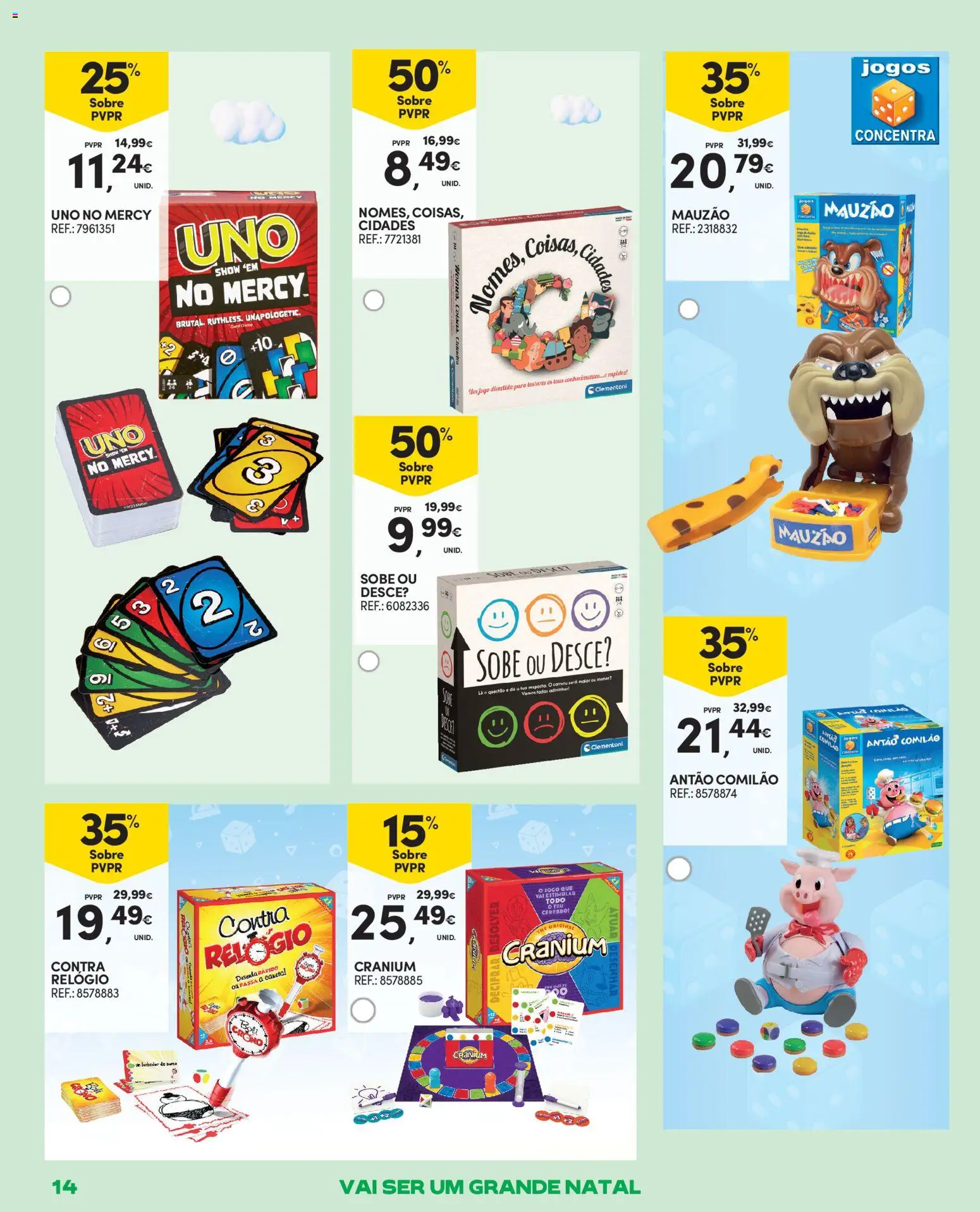 Continente - Açores: Brinquedos │ válido de 11.12.2025 | Página: 14 | Produtos: Relógio, Jogos