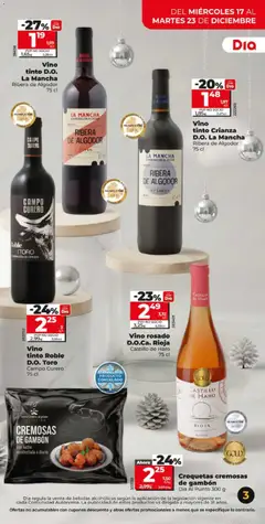 Vista previa Croquetas cremosas de gambón, Croquetas cremosas de gambón Dia Al Punto 300 g válido desde el 17.12.2025 | Página: 3