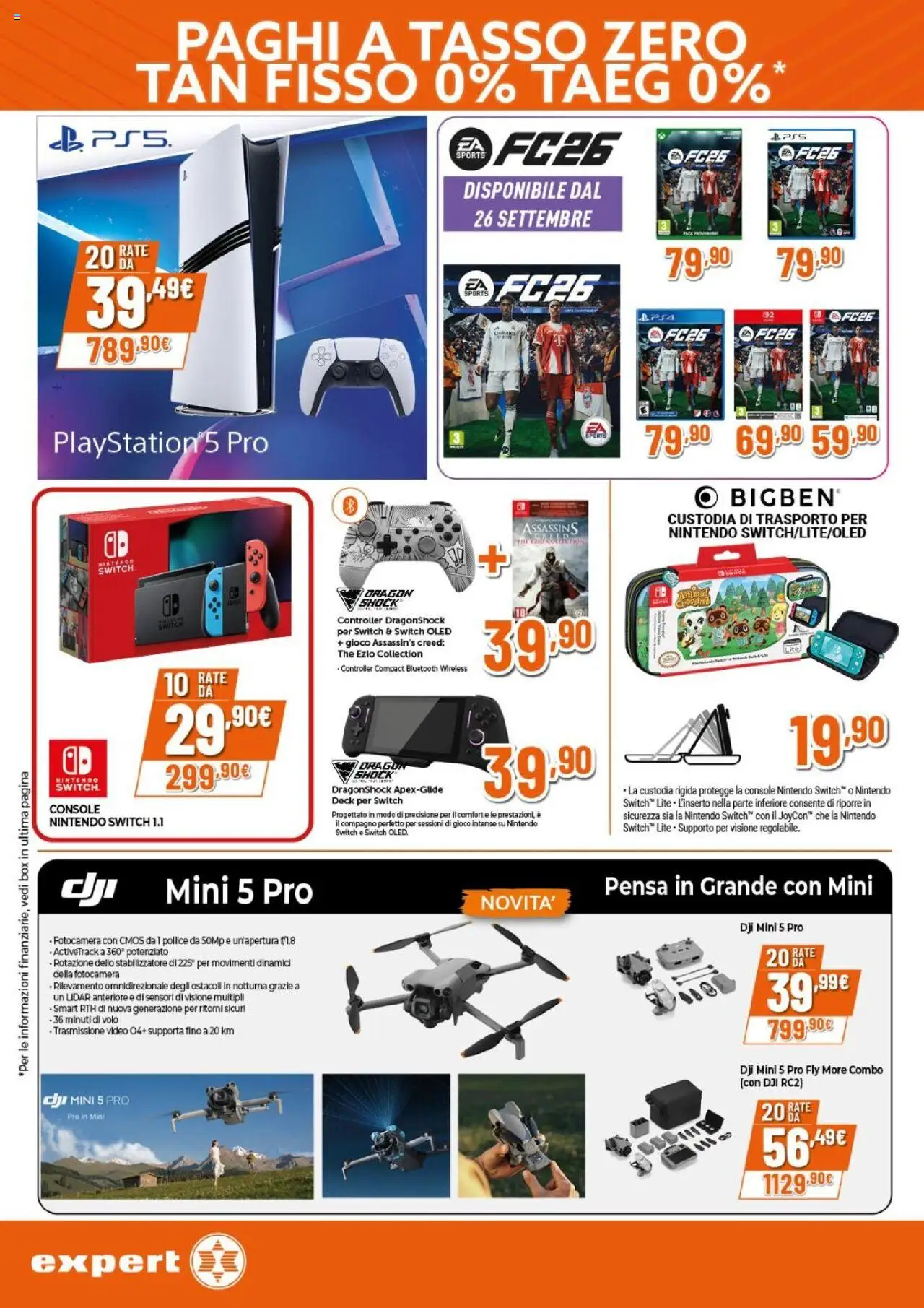 Volantino Expert del 25.09.2025 | Pagina: 10 | Prodotti: The, Video, Playstation, Gioco