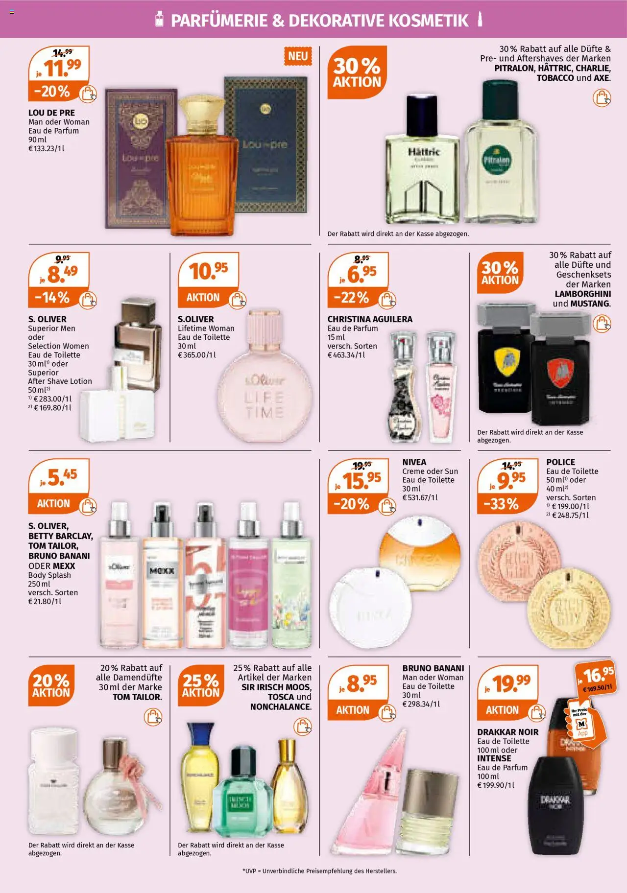 Müller Prospekt 	 - gültig ab dem 28.07.2025 | Seite: 2 | Produkte: Toilette, Parfüm, Eau de Toilette, Creme