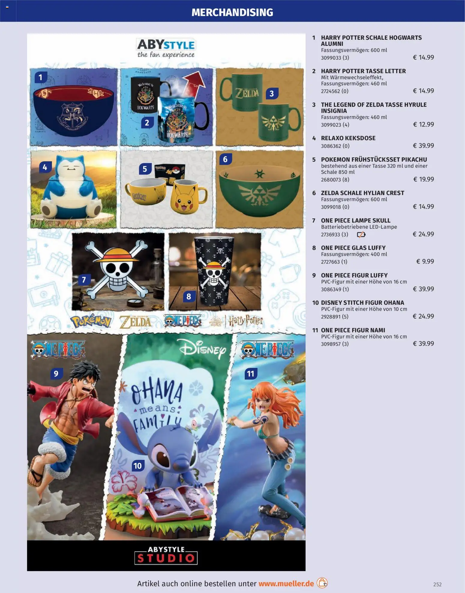 Müller Spielwarenkatalog – gültig ab 27.10.2025 | Seite: 252 | Produkte: Lampe