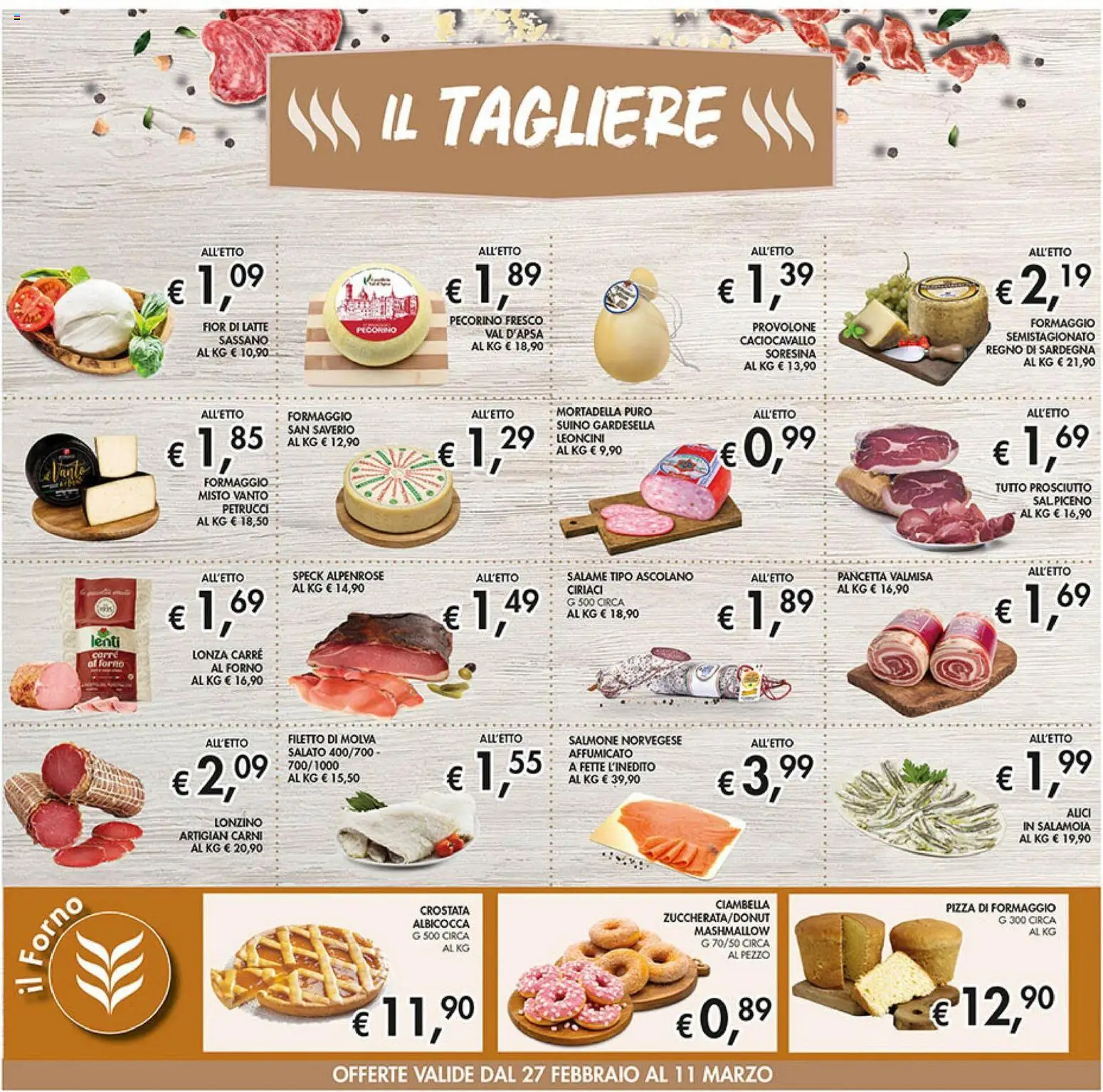 Volantino Coal del 27.02.2026 | Pagina: 6 | Prodotti: Salame, Suino, Formaggio, Prosciutto
