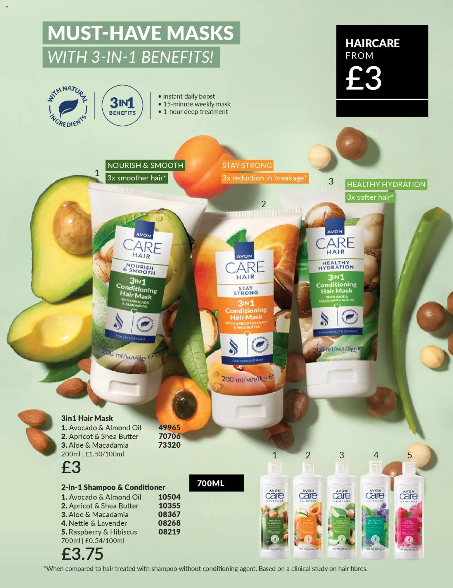 {H1} | Page: 163 | Products: Shampoo, Conditioner, Butter, Raspberry