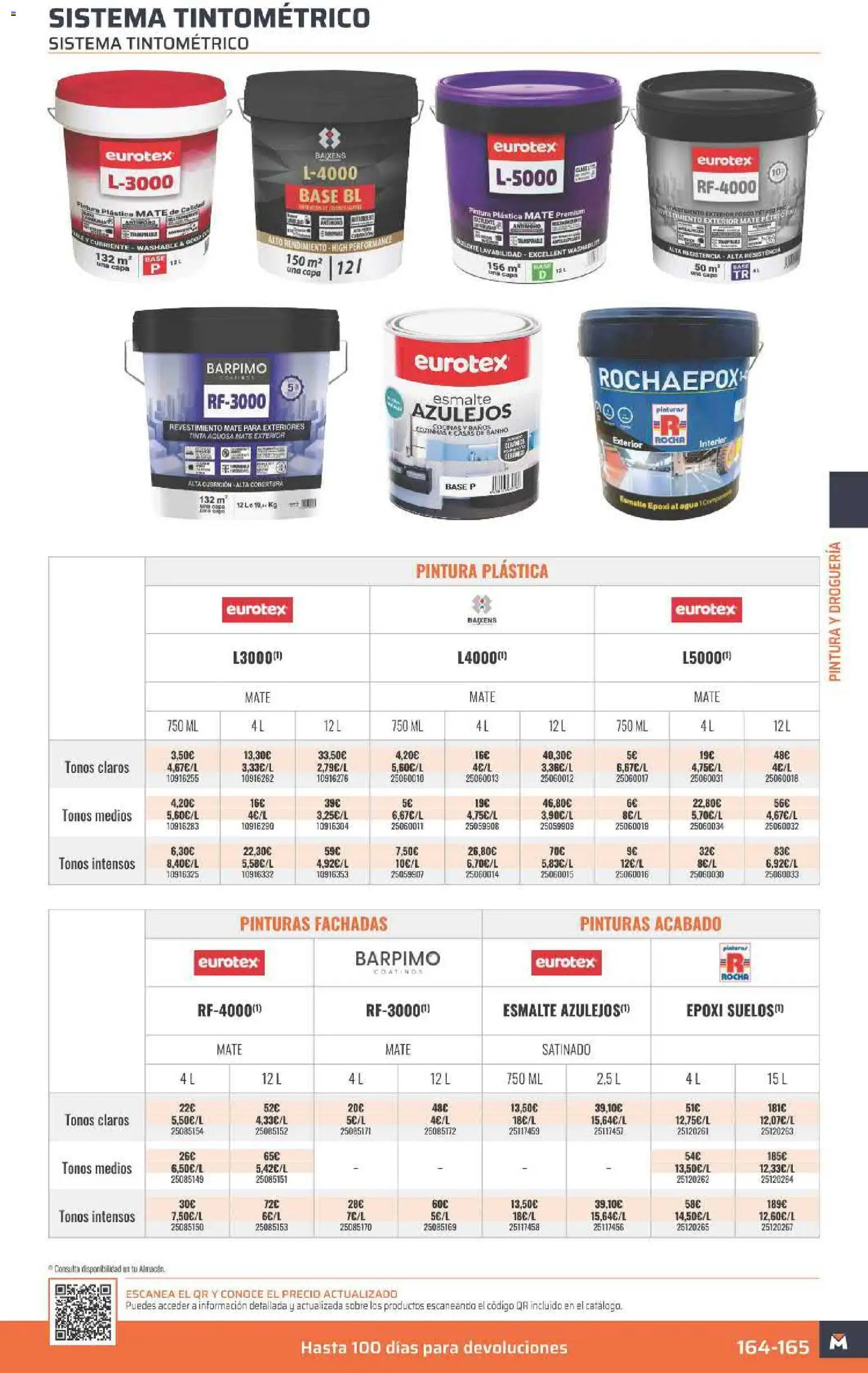 Obramat folleto │ válido desde el 23.03.2026 | Página: 165 | Productos: Pintura plástica