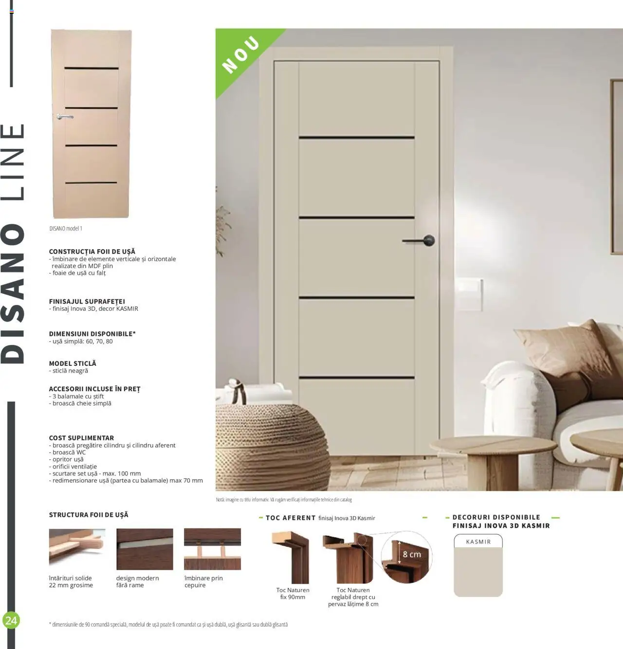 Noul catalog Proges – valabil de la 01.08.2025 | Pagină: 24 | Produse: Ușă