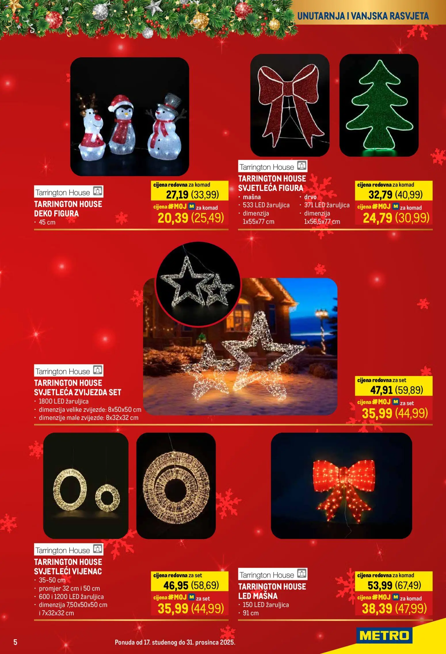Metro katalog | vrijedi od 17.11.2025 | Stranica: 5 | Proizvodi: Rasvjeta