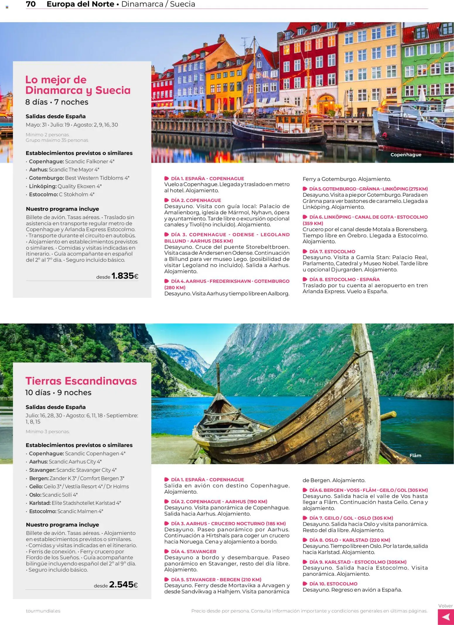 Viajes El Corte Inglés Europa │ válido desde el 01.01.2026 | Página: 70