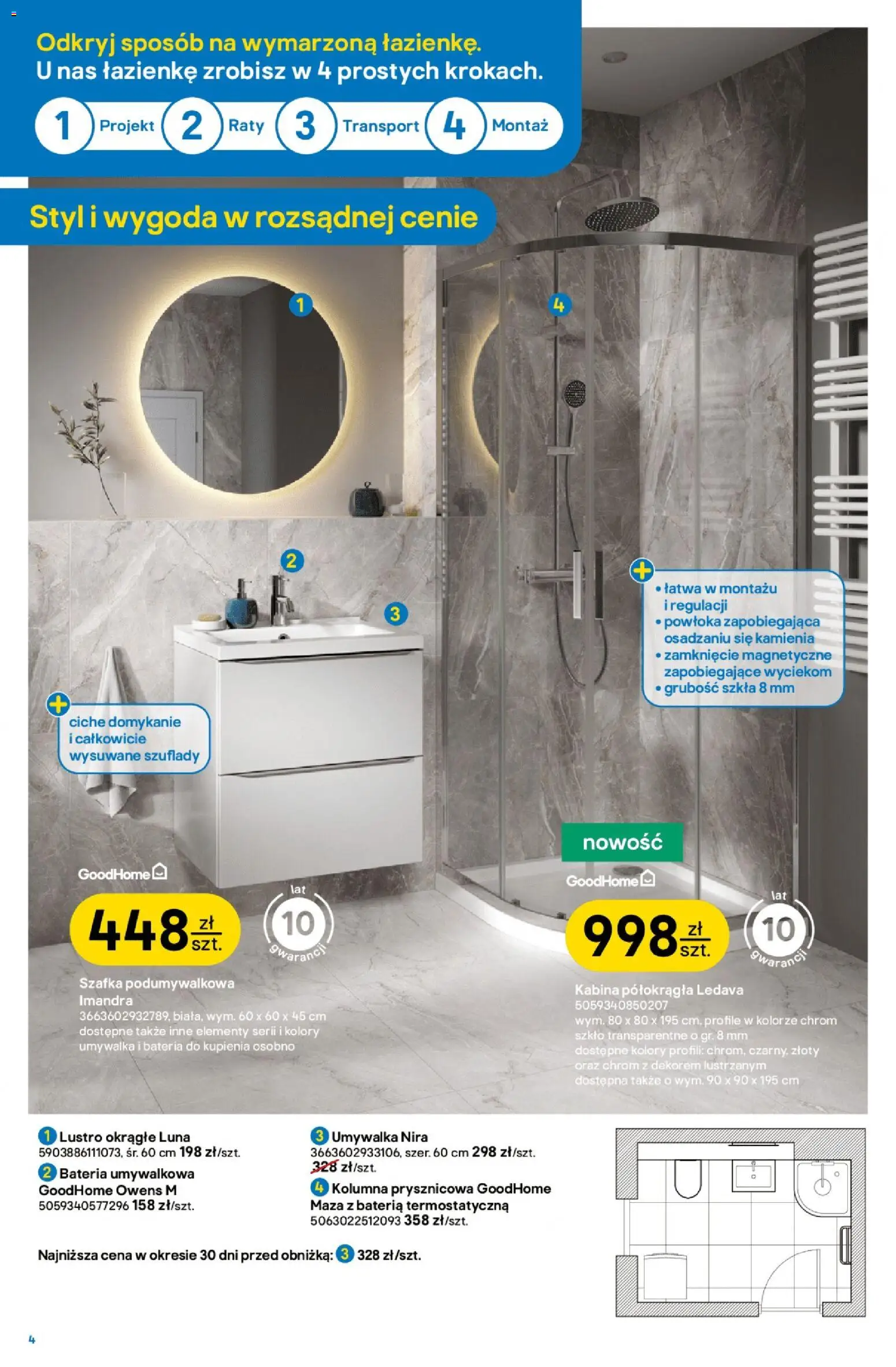 Castorama Gazetka od 18.02.2026 | Strona: 4 | Produkty: Słuchawki, Bateria