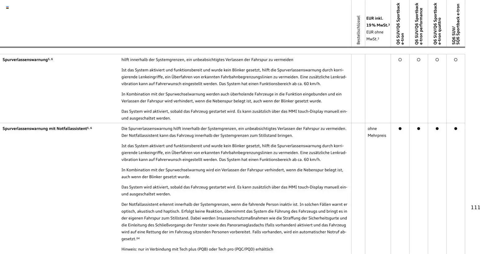 Audi Prospekt 	 – gültig ab 28.10.2025 | Seite: 111