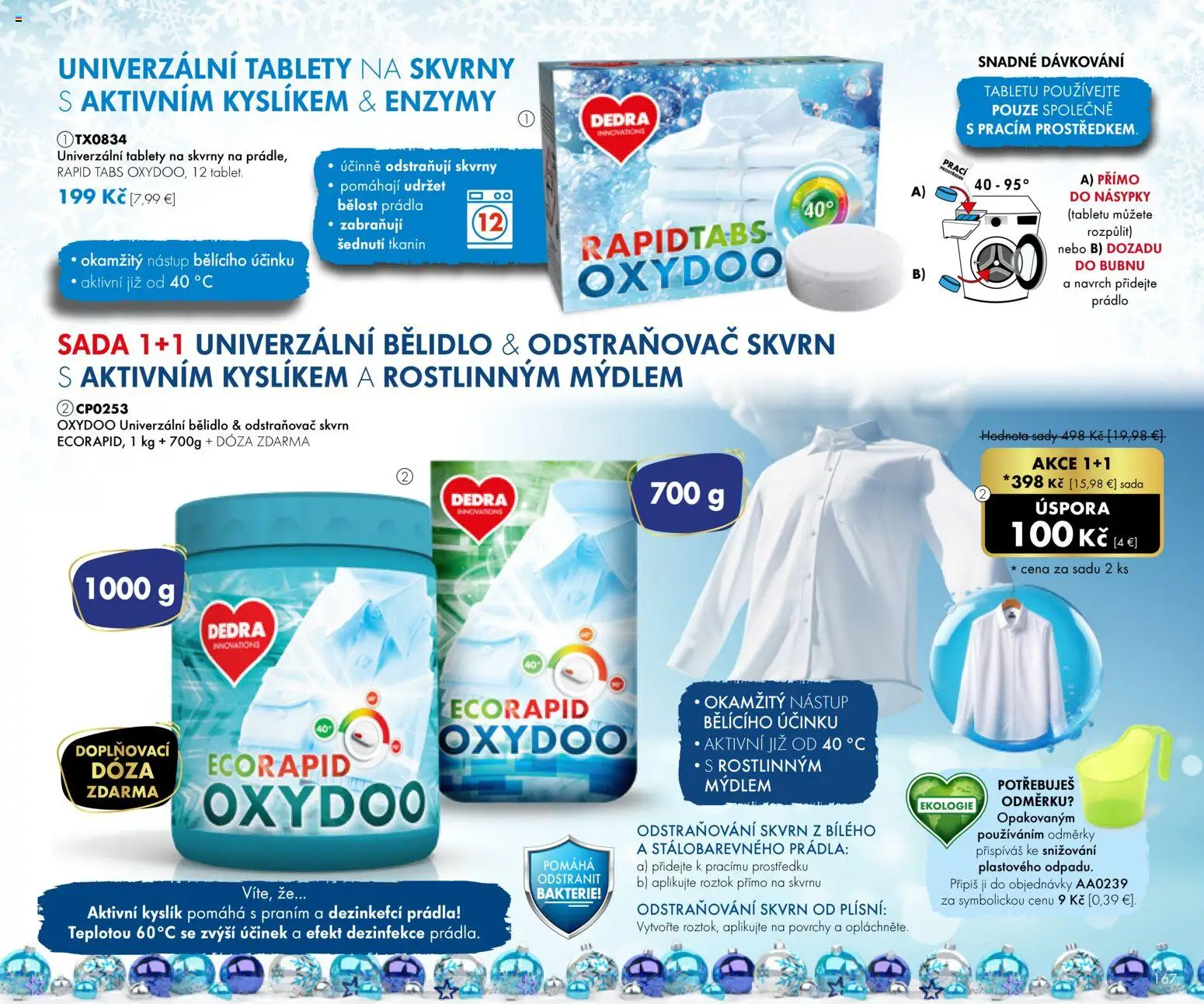 Nové Dedra akcie – leták je platný od 01.11.2025 | Strana: 67 | Produkty: Odstraňovač škvŕn