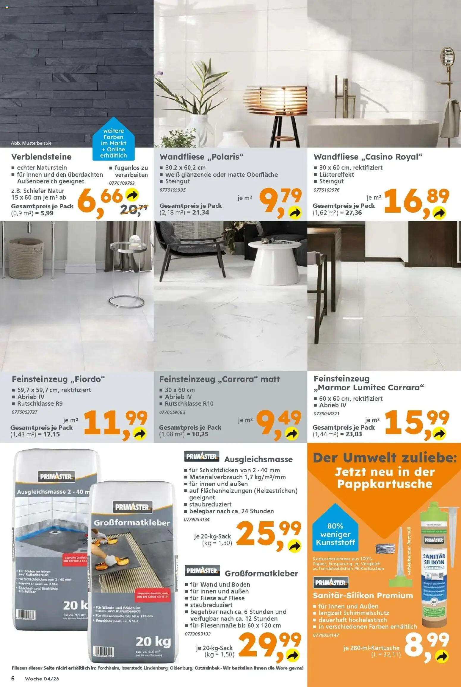 Globus Baumarkt prospekt Dresden	 (ab 18.01.2026) zum Blättern | Seite: 6