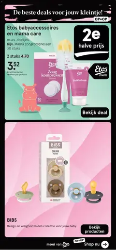 Etos - Folder - Voorbeeld van een folder van Etos, geldig van 01.12.2025 | Pagina: 61 | Producten: Ostyalap, Kan, Kompressen