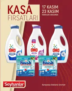 17.11.2025 tarihinden itibaren geçerli olan Seyhanlar Market kataloğu önizlemesi